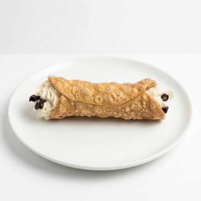 Handmade Cannoli.